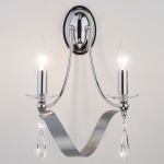 Бра Eurosvet Adelia 60064/2 хром в интернет-магазине "Галерея света"