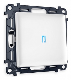 Выключатель проходной одноклавишный с подсветкой Ambrella Volt ALFA MA122040 в интернет-магазине "Галерея света"