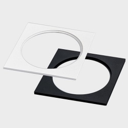 Рамка на 1 светильник Italline IT08 IT08-8033 black в интернет-магазине "Галерея света"