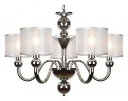 Подвесная люстра iLamp Spring RM1690/5CR в интернет-магазине "Галерея света"