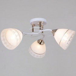 Люстра на штанге  11460-0.3-03 WH+FG в интернет-магазине "Галерея света"