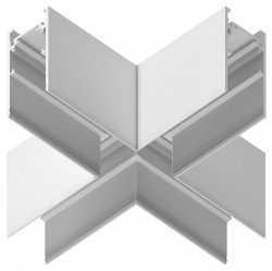 Соединитель X-образный для треков накладных Ambrella Light GL GL3375 в интернет-магазине "Галерея света"