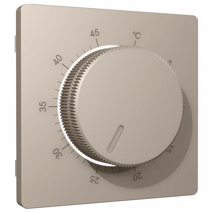 Накладка для терморегулятора электромеханического для теплого пола Ambrella Volt ALFA AP3657 в интернет-магазине "Галерея света"