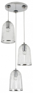 Подвесной светильник Indigo Lucido 11046/3P Chrome в интернет-магазине "Галерея света"