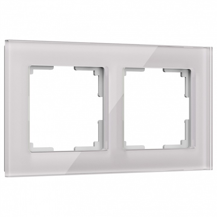 Рамка на 2 поста Werkel Favorit (дымчатый) W0021117 в интернет-магазине "Галерея света"