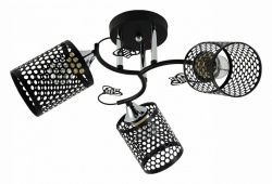 Потолочная люстра 11320-0.3-03 BK+CR в интернет-магазине "Галерея света"