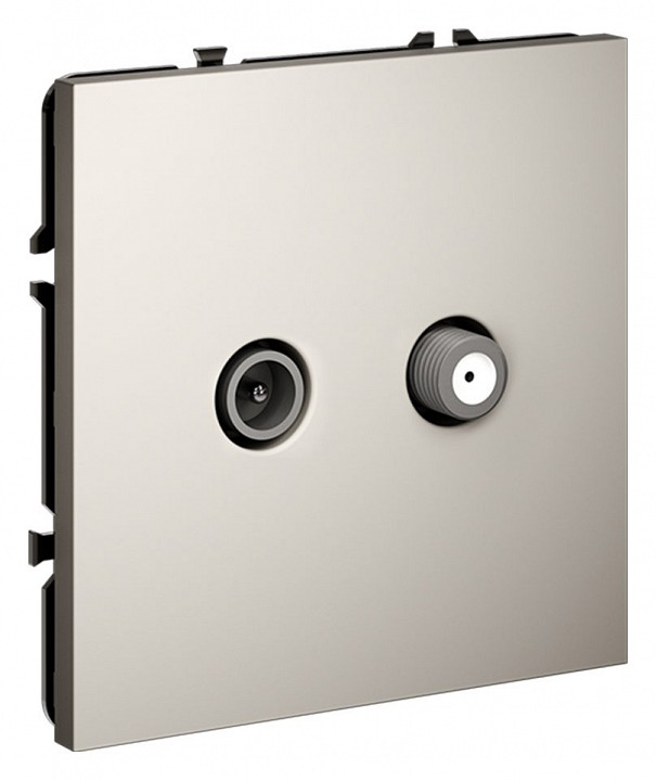 ТВ-розетка и SAT-розетка оконечная без рамки Voltum S70 VLS060403 в интернет-магазине "Галерея света"