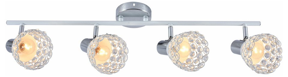 Люстра на штанге  05956-0.8-04 WH+CR в интернет-магазине "Галерея света"