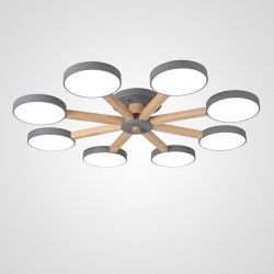 Люстра на штанге Imperiumloft TURNA Gray TURNA01 в интернет-магазине "Галерея света"