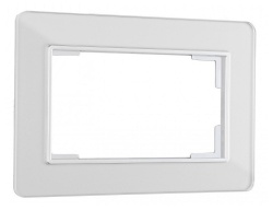 Рамка для двойной розетки Arte Milano am-503.14 503.14-double.silver в интернет-магазине "Галерея света"