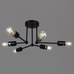 Потолочная люстра 01651-0.3-06 BK в интернет-магазине "Галерея света"