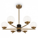 Люстра на штанге Freya Marble FR5230PL-06BS в интернет-магазине "Галерея света"