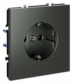 Розетка с заземлением, без рамки Voltum S70 VLS040106 в интернет-магазине "Галерея света"