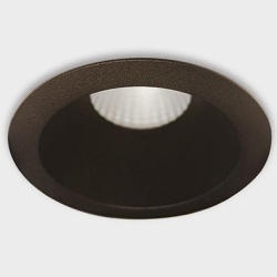 Встраиваемый светильник Italline IT08-8040 IT08-8040 black 3000K в интернет-магазине "Галерея света"