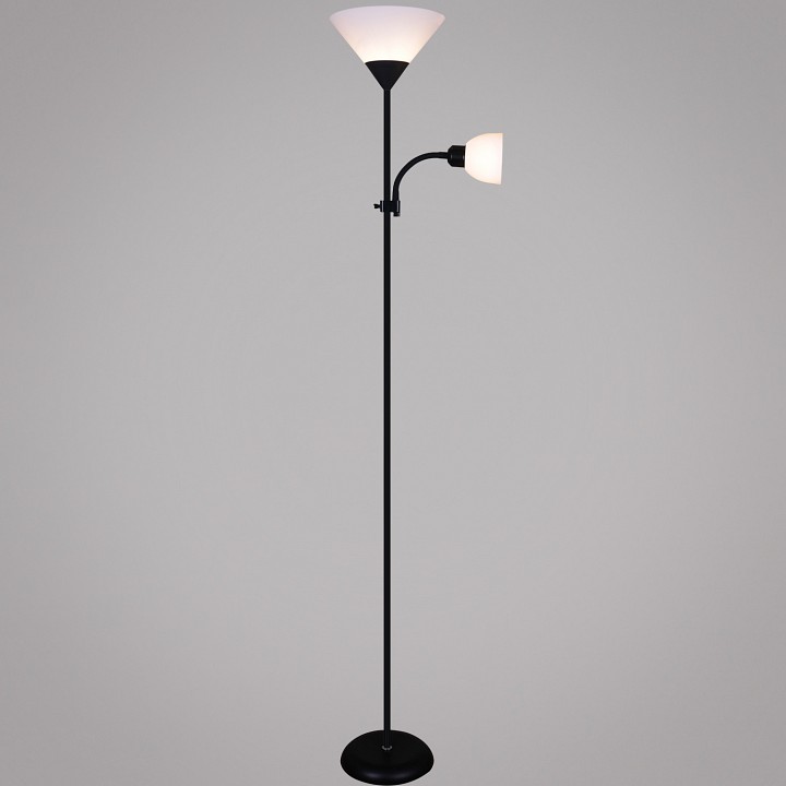 Торшер с подсветкой 00306-0.7-02 BK в интернет-магазине "Галерея света"