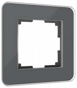 Рамка на 1 пост Werkel Elite (графит, стекло) W0012440 в интернет-магазине "Галерея света"