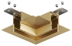 Соединитель угловой внутренний для треков Denkirs SHINE PRIME HIDE TR4905-SB в интернет-магазине "Галерея света"