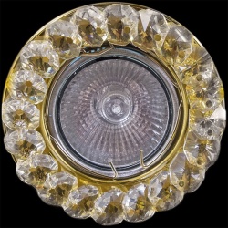 Встраиваемый светильник 01714-9.0-001MN MR16 GD/CL в интернет-магазине "Галерея света"