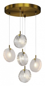 Подвесная люстра Maytoni Frozen MOD254PL-05BS в интернет-магазине "Галерея света"