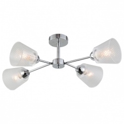 Люстра на штанге Escada 1104 1104/4P Chrome в интернет-магазине "Галерея света"