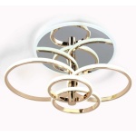 Люстра на штанге Escada Contour 10213/4LED BL Chrome в интернет-магазине "Галерея света"