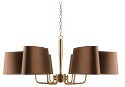 Подвесная люстра Loft it Hilton 10527/6 Brass в интернет-магазине "Галерея света"