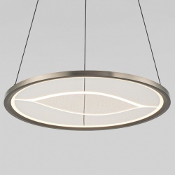 Подвесной светильник Eurosvet Occhio 40026/1 LED серый в интернет-магазине "Галерея света"