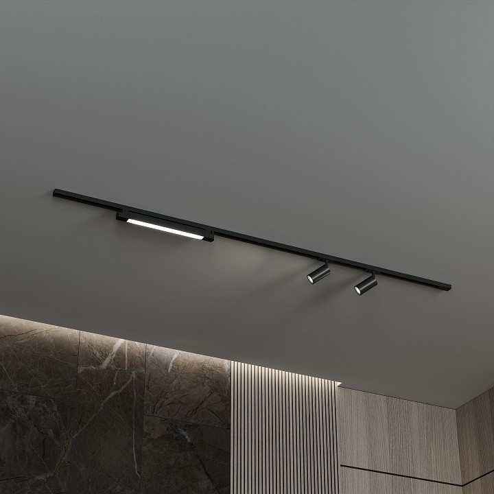 Комплект трековый Hesby Lighting №5 однофазная накладная Skylite HSBL_kompl_S005_NI2B4K в интернет-магазине "Галерея света"