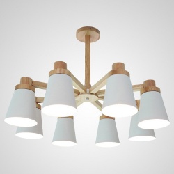 Люстра на штанге Imperiumloft Prop White prop01 в интернет-магазине "Галерея света"