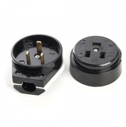 Розетка силовая для электроплиты с вилкой Stekker  39017 в интернет-магазине "Галерея света"