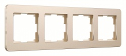 Рамка на 4 поста Werkel Platinum (шампань) W0042611 в интернет-магазине "Галерея света"