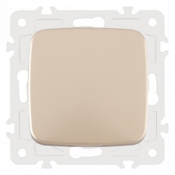 Выключатель одноклавишный без рамки Arte Milano 205 205.30-1.shampan в интернет-магазине "Галерея света"