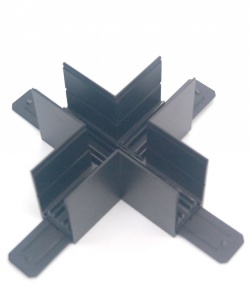 Соединитель X-образный для треков Lightstar Teta 505287-ALU в интернет-магазине "Галерея света"