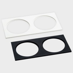 Рамка на 2 светильника Italline IT08 IT08-8034 white в интернет-магазине "Галерея света"