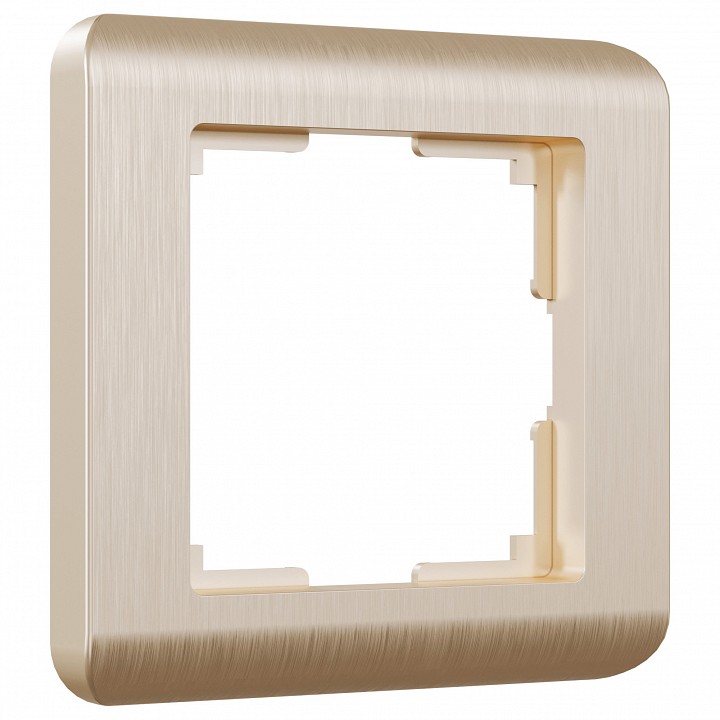 Рамка на 1 пост Werkel Stream (шампань) W0012111 в интернет-магазине "Галерея света"
