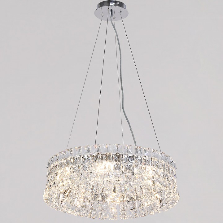 Подвесная люстра ILLUMICO IL5130 IL5130-500PZF-25 CH ELITE в интернет-магазине "Галерея света"