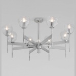 Люстра на штанге Eurosvet Arrista 60130/8 хром Smart в интернет-магазине "Галерея света"