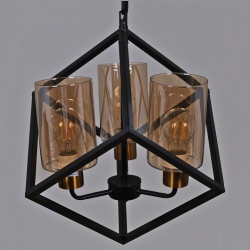 Подвесная люстра 03990-0.9-03 BK в интернет-магазине "Галерея света"