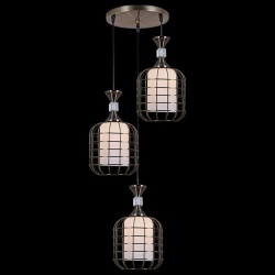 Подвесной светильник 03241-0.9-03 AB+WH в интернет-магазине "Галерея света"