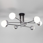 Потолочная люстра Eurosvet Nuvola 70129/8 хром в интернет-магазине "Галерея света"
