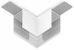 Соединитель угловой L-образный для треков накладных Ambrella Light GL GL1031 в интернет-магазине "Галерея света"