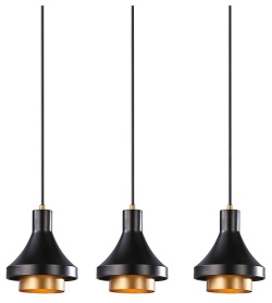 Подвесная люстра Escada NORA 1147/3S Black в интернет-магазине "Галерея света"