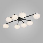 Потолочная люстра Eurosvet Opaline 70220/8 черный в интернет-магазине "Галерея света"