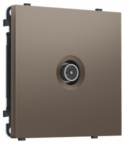 ТВ-розетка оконечная экранированная без рамки Ambrella Volt MS MS643005 в интернет-магазине "Галерея света"