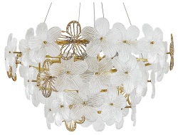Подвесной светильник Indigo Fiori 12049/8P Brass в интернет-магазине "Галерея света"