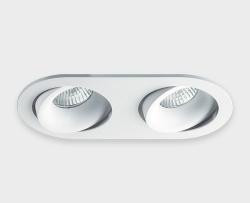 Встраиваемый светильник Italline DE-2002 DE-2002 white в интернет-магазине "Галерея света"