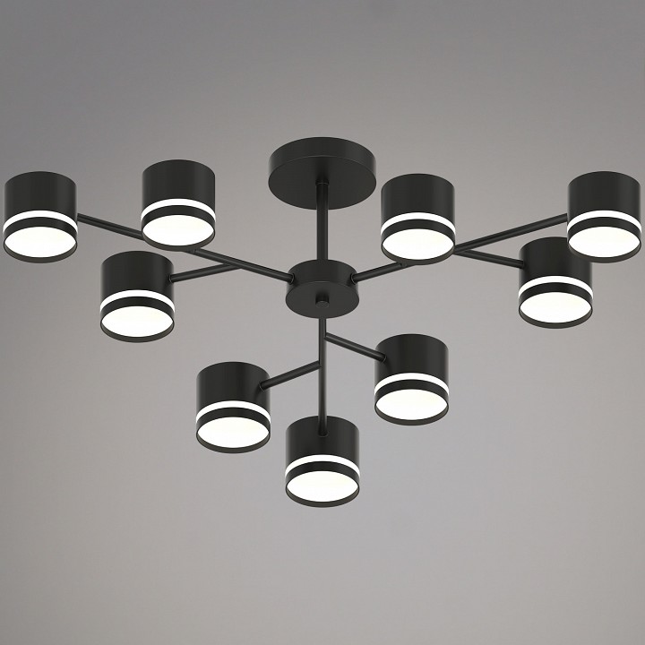 Люстра на штанге 97730-0.3-09 GX53 BK в интернет-магазине "Галерея света"