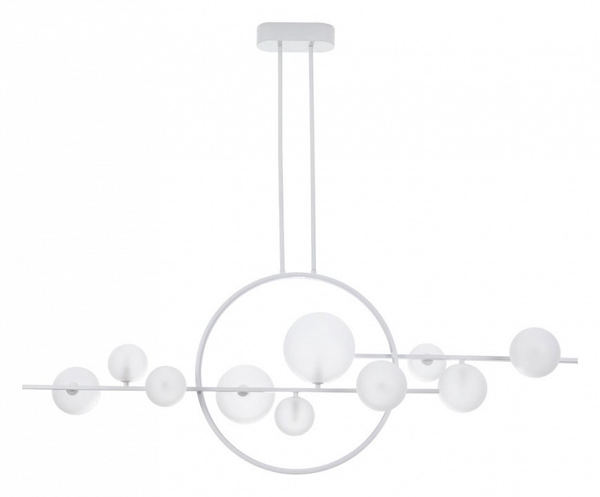 Люстра на штанге Arte Lamp Saturn A7790SP-75WH в интернет-магазине "Галерея света"