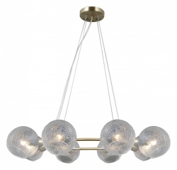 Потолочная люстра ILLUMICO ARIES IL0728-8PSQ-24 AB ARIES в интернет-магазине "Галерея света"