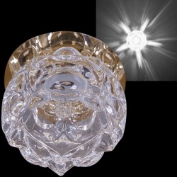 Встраиваемый светильник 08096-9.0-001H G9 GD в интернет-магазине "Галерея света"